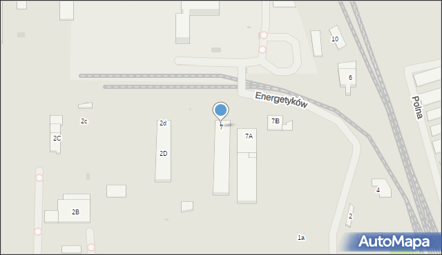 Police, Energetyków, 7, mapa Police