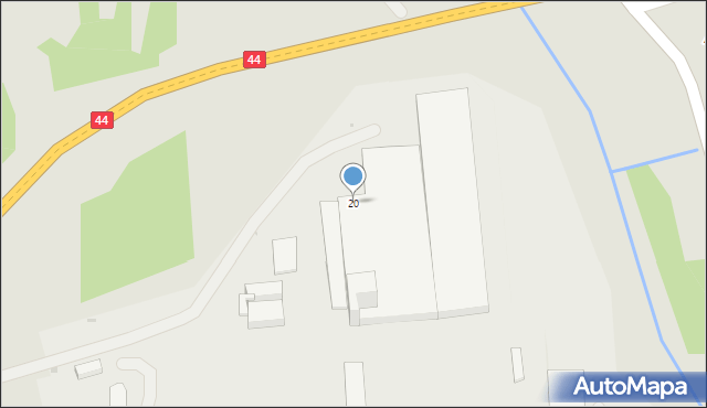 Skawina, Energetyków, 20, mapa Skawina