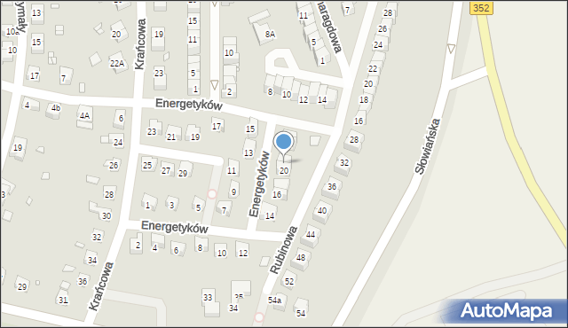 Zgorzelec, Energetyków, 22, mapa Zgorzelec