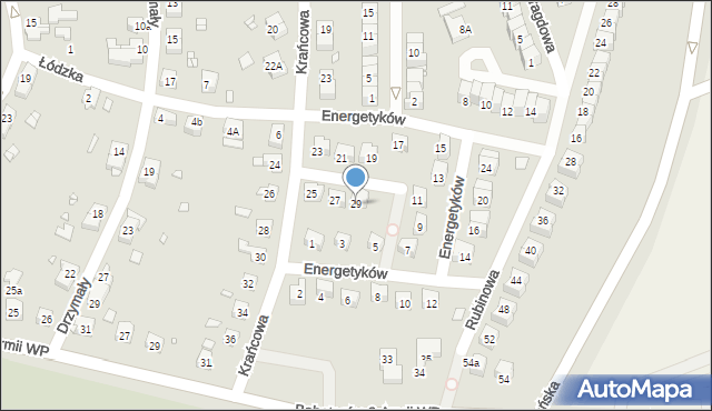 Zgorzelec, Energetyków, 29, mapa Zgorzelec