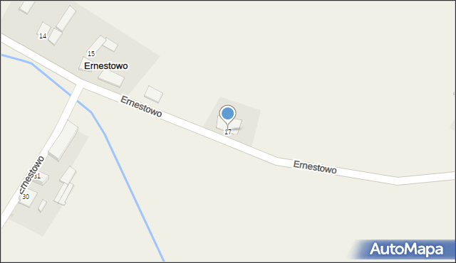 Ernestowo, Ernestowo, 17, mapa Ernestowo