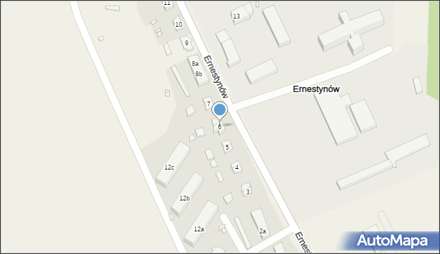 Ernestynów, Ernestynów, 6, mapa Ernestynów