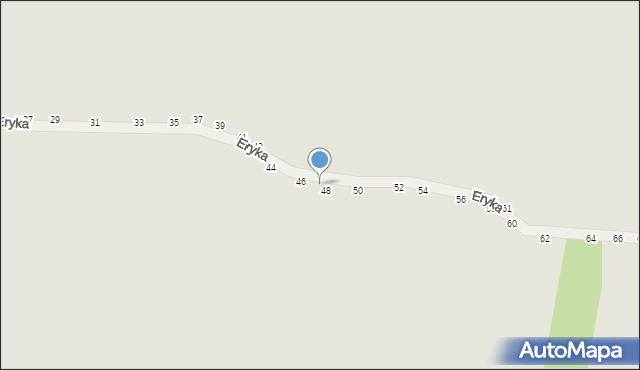 Piotrków Trybunalski, Eryka, 51, mapa Piotrków Trybunalski