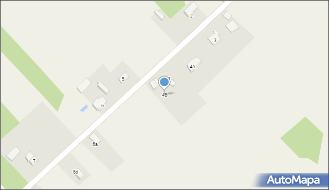 Eufeminów, Eufeminów, 4B, mapa Eufeminów