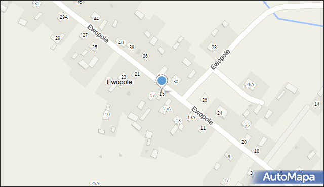 Ewopole, Ewopole, 15, mapa Ewopole