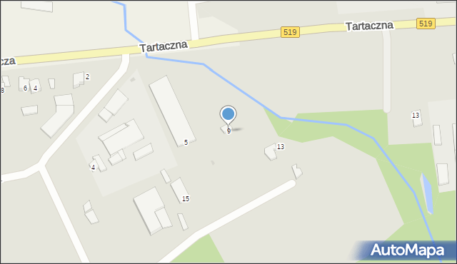 Zalewo, Ewingi, 9, mapa Zalewo