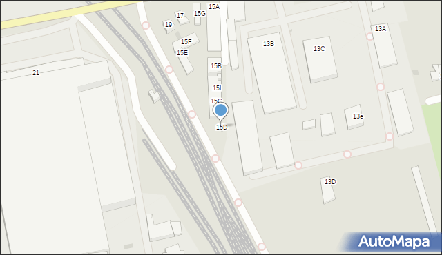 Dobre Miasto, Fabryczna, 15D, mapa Dobre Miasto