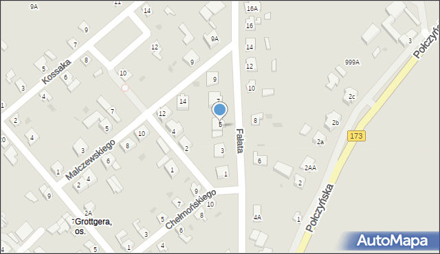 Drawsko Pomorskie, Fałata Juliana, 5, mapa Drawsko Pomorskie