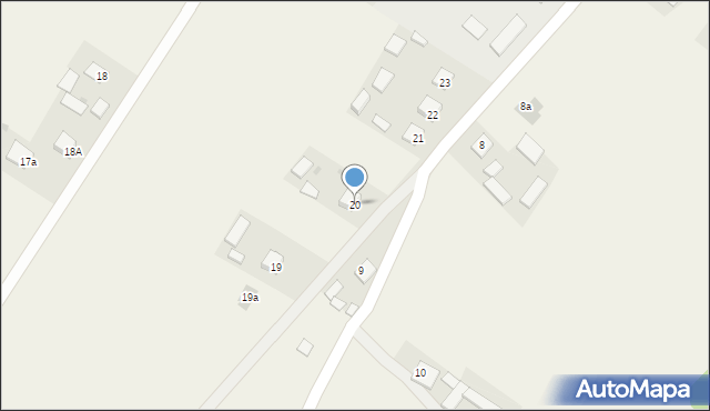 Fajsławice, Fajsławice, 20, mapa Fajsławice