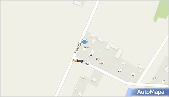 Falbogi, Falbogi, 17, mapa Falbogi