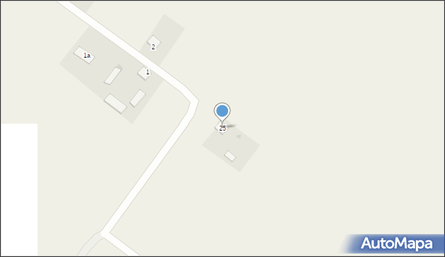 Falęcice-Parcela, Falęcice-Parcela, 25, mapa Falęcice-Parcela