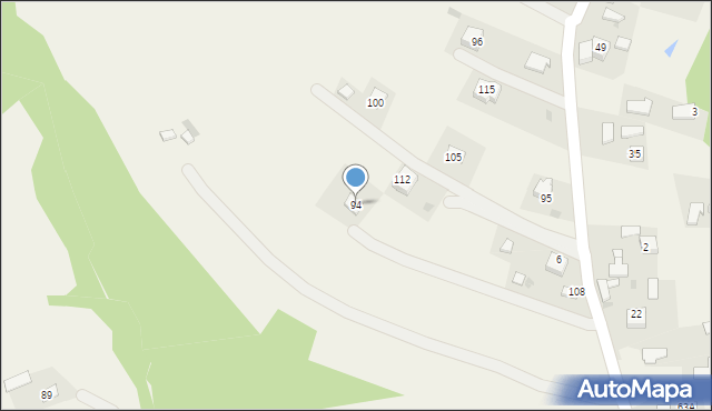 Faliszewice, Faliszewice, 94, mapa Faliszewice