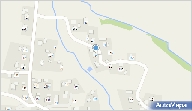 Faliszówka, Faliszówka, 9, mapa Faliszówka