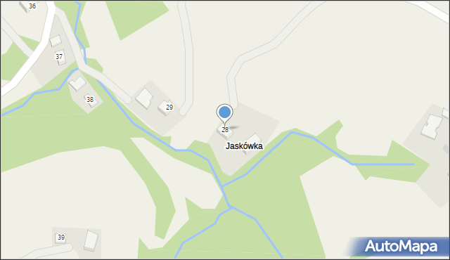 Falkowa, Falkowa, 28, mapa Falkowa