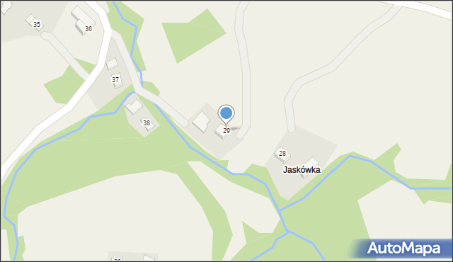 Falkowa, Falkowa, 29, mapa Falkowa