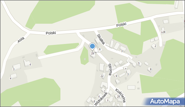 Falsztyn, Falsztyn, 14, mapa Falsztyn