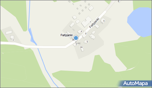 Faltyjanki, Faltyjanki, 2, mapa Faltyjanki