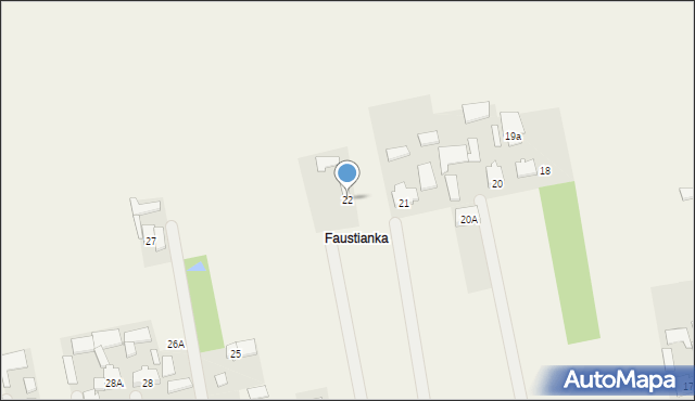 Faustianka, Faustianka, 22, mapa Faustianka