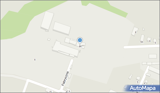 Głogówek, Fabryczna, 4A, mapa Głogówek