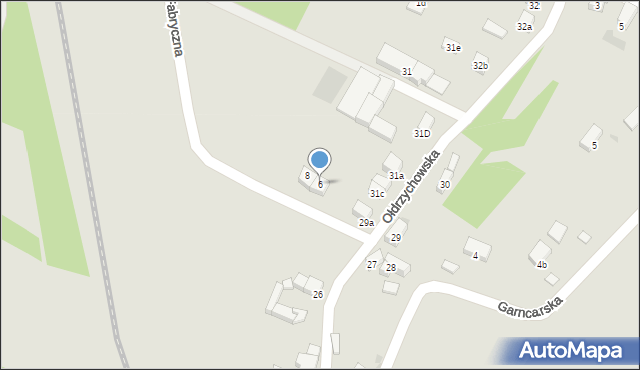 Nowogrodziec, Fabryczna, 6, mapa Nowogrodziec