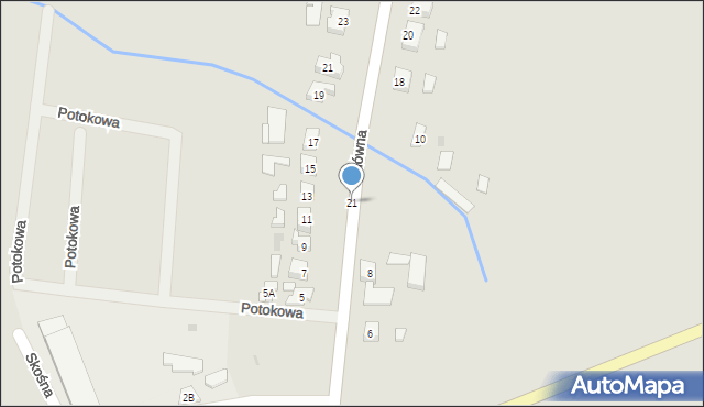 Pobiedziska, Fabryczna, 21, mapa Pobiedziska