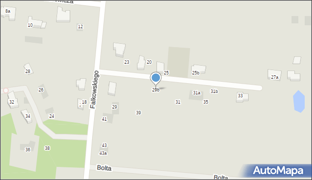 Starogard Gdański, Falkowskiego Edmunda, 29b, mapa Starogard Gdański