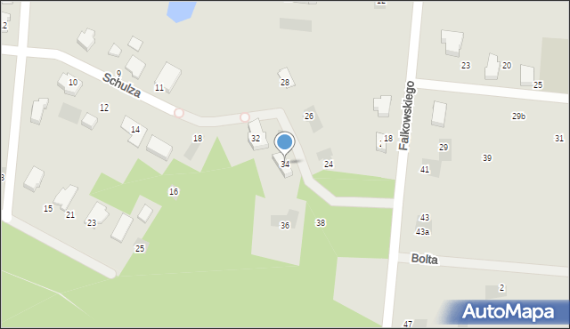Starogard Gdański, Falkowskiego Edmunda, 34, mapa Starogard Gdański