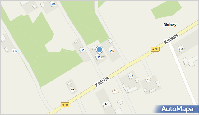 Feliksów, Feliksów, 36a, mapa Feliksów