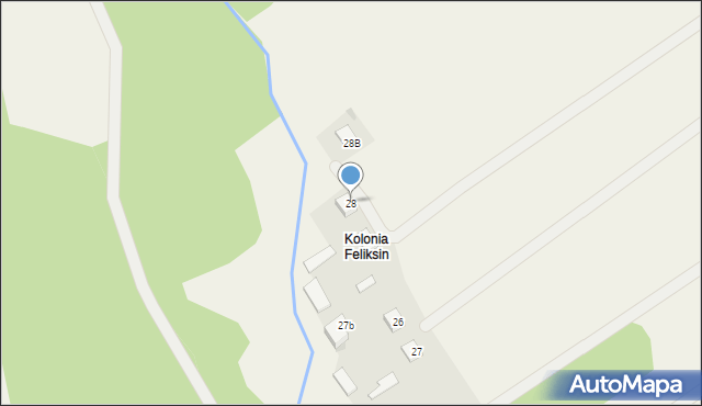 Taluba, Feliksin, 28, mapa Taluba
