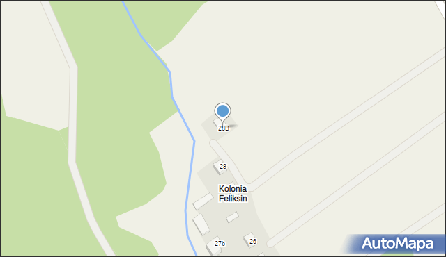 Taluba, Feliksin, 28B, mapa Taluba