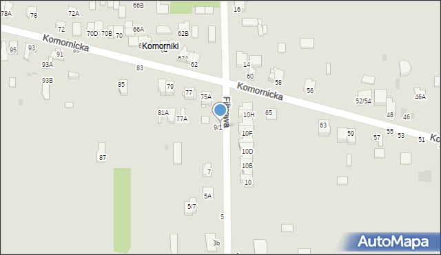 Częstochowa, Filtrowa, 9/11, mapa Częstochowy