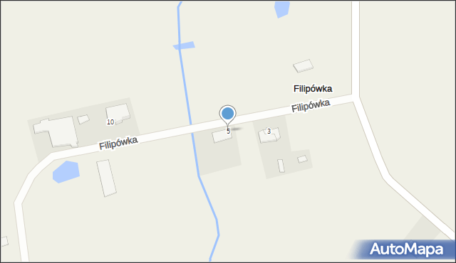 Filipówka, Filipówka, 5, mapa Filipówka