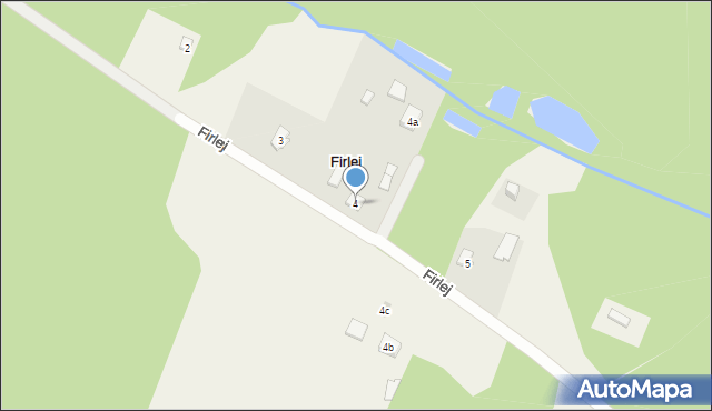 Firlej, Firlej, 4, mapa Firlej