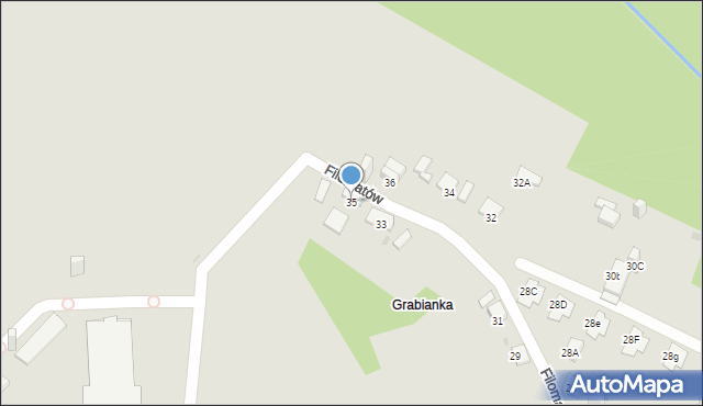 Jaworzno, Filomatów, 35, mapa Jaworzno