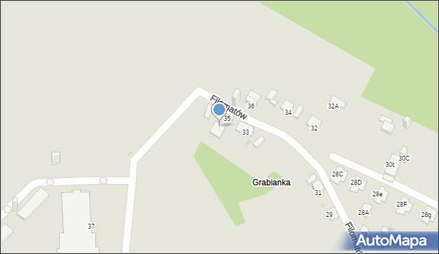 Jaworzno, Filomatów, 35A, mapa Jaworzno