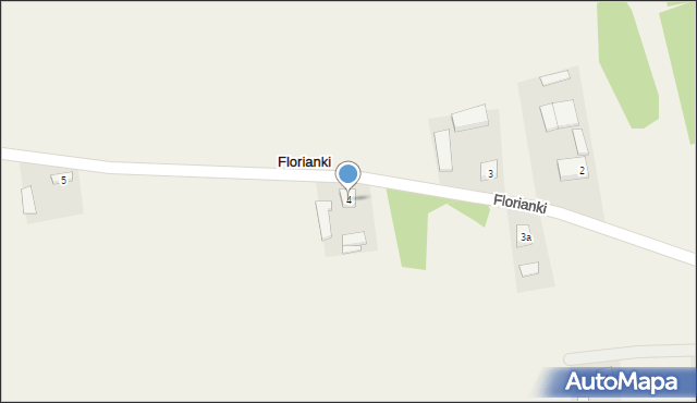 Florianki, Florianki, 4, mapa Florianki