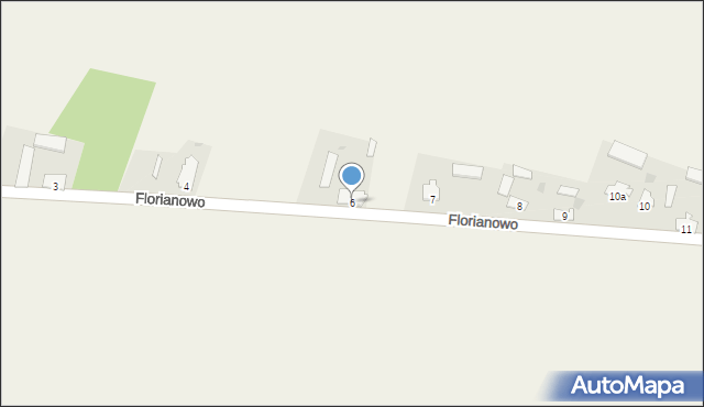 Florianowo, Florianowo, 6, mapa Florianowo