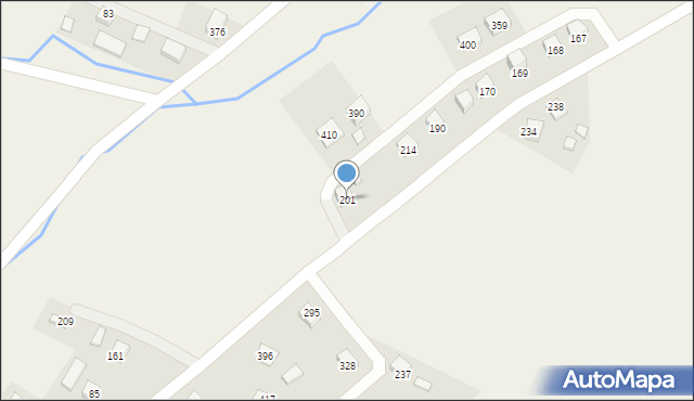 Florynka, Florynka, 201, mapa Florynka