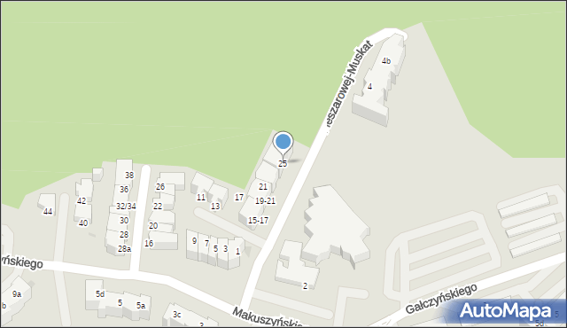 Gdynia, Fleszarowej-Muskat Stanisławy, 25, mapa Gdyni
