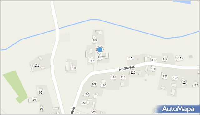 Szówsko, Floriańska, 111, mapa Szówsko