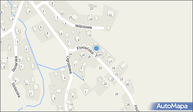 Targowiska, Floriańska, 15, mapa Targowiska