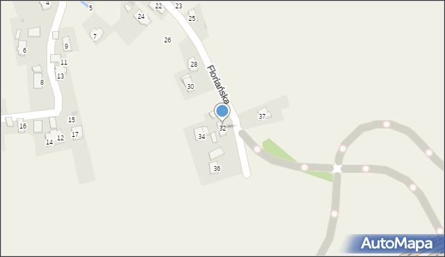 Targowiska, Floriańska, 32, mapa Targowiska