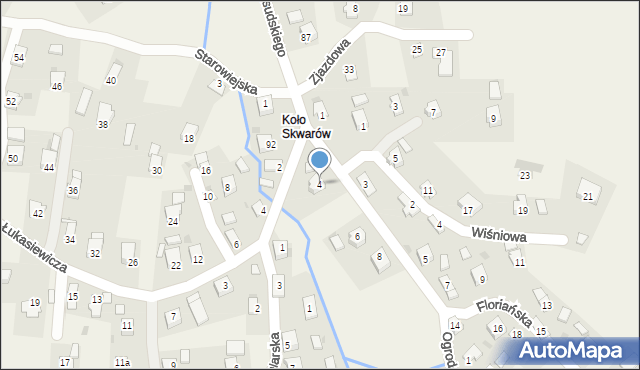 Targowiska, Floriańska, 4, mapa Targowiska