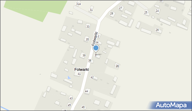 Folwarki, Folwarki, 37, mapa Folwarki