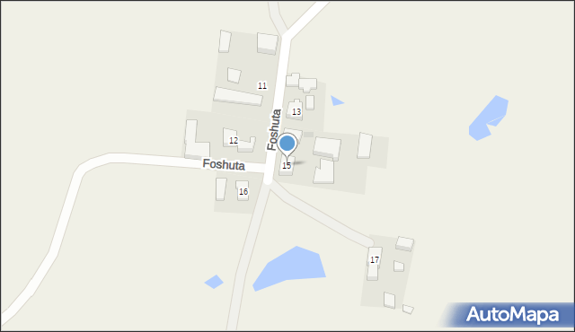 Foshuta, Foshuta, 15, mapa Foshuta