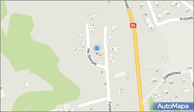 Nowy Dwór Mazowiecki, Forteczna, 16, mapa Nowy Dwór Mazowiecki