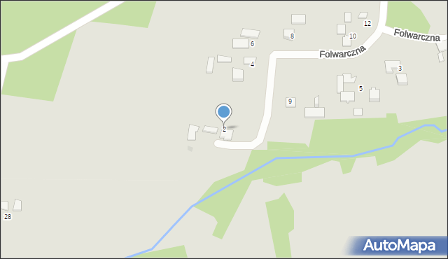 Wojnicz, Folwarczna, 2, mapa Wojnicz