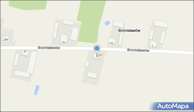 Franciszków, Franciszków, 32, mapa Franciszków