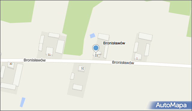 Franciszków, Franciszków, 33, mapa Franciszków