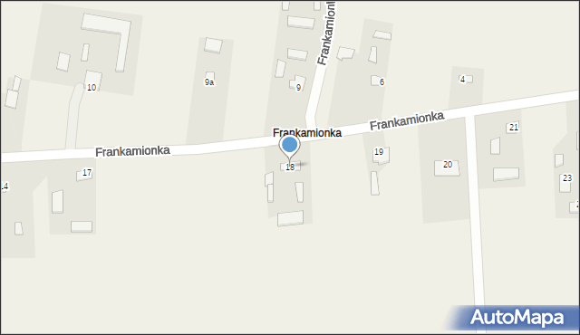 Frankamionka, Frankamionka, 18, mapa Frankamionka